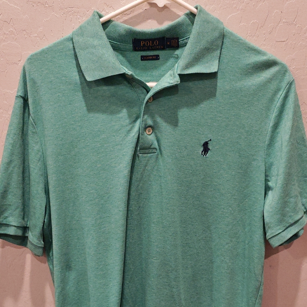 Polo by Ralph Lauren Men's Teal Polo